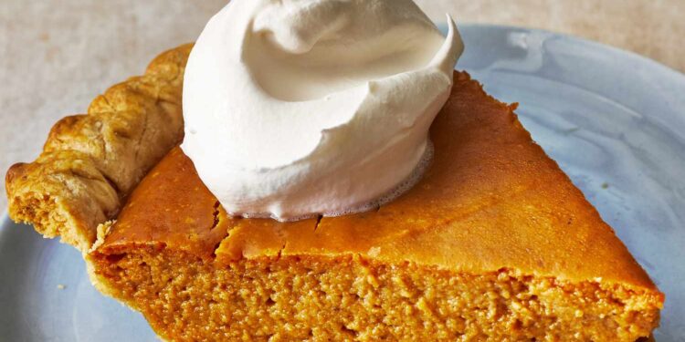 Vacation Recipes – Homemade Pumpkin Pie Recipe